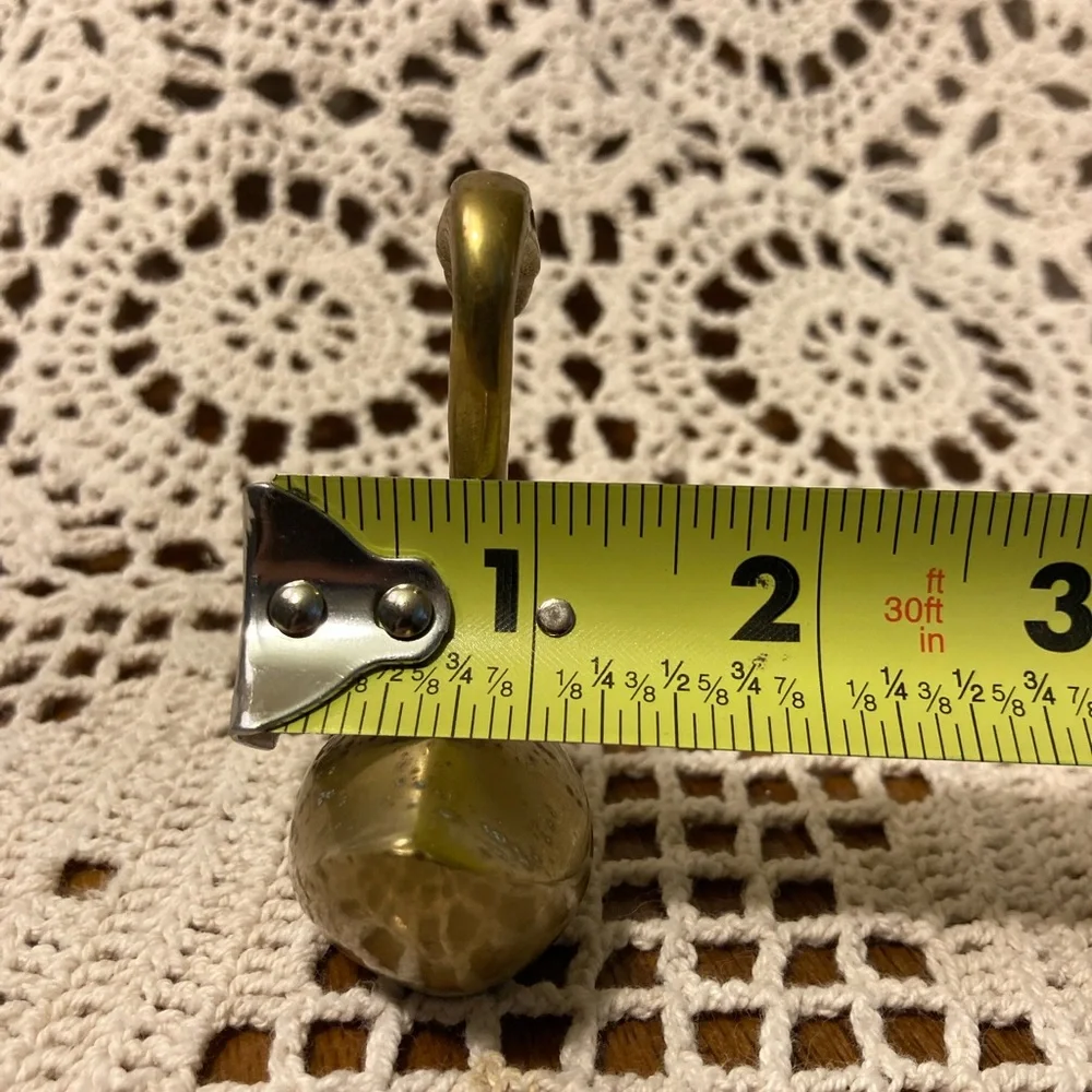 Petite Brass Swan Bird - Korea Vintage - Picture 8 of 9